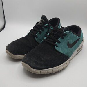 Size 10 - Nike Stefan Janoski Shoe Turquoise and Black